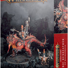 Dit is een foto van het spel Auric Runefather/Magmadroth - Fyreslayers te koop bij Speldorado Spellenwinkel Delft