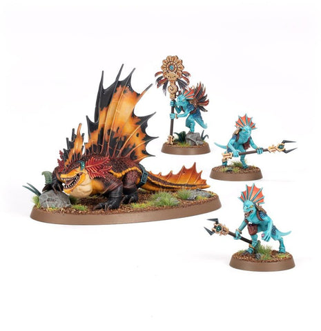 Dit is een afbeelding van het miniatuur Spawn Of Chotec - Seraphon voor het spel Warhammer, te koop bij Tabletop Miniature Wargames spellenwinkel Speldorado in delft