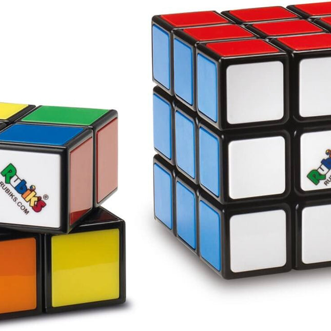 Dit is een foto van het spel Rubik's Duo Pack (3x3, 2x2) te koop bij Speldorado Spellenwinkel Delft