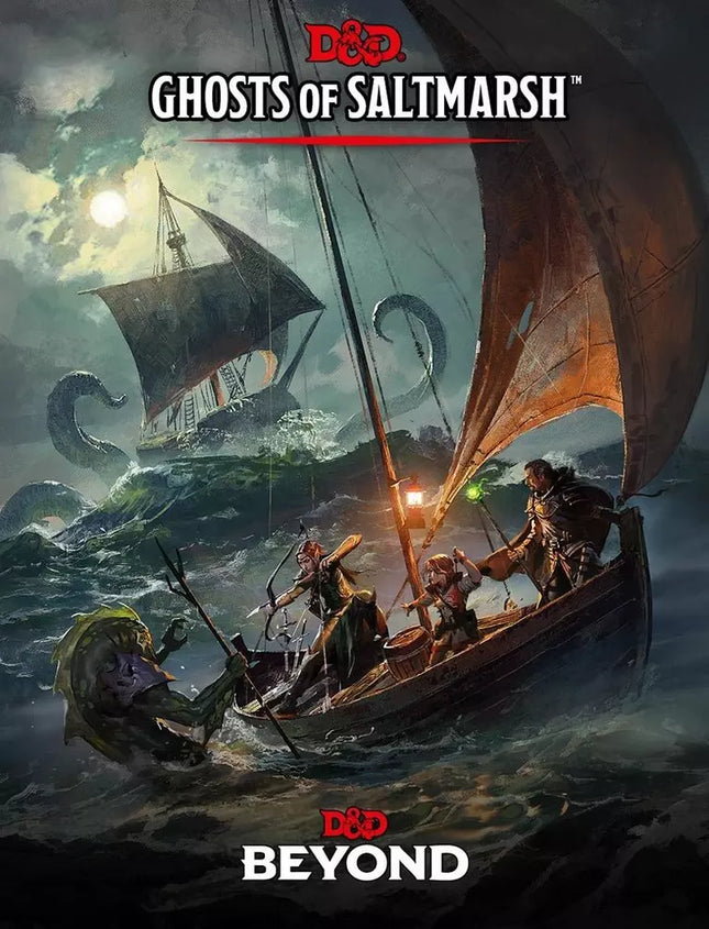 Dit is een foto van het spel Dungeons & Dragons: Ghosts of Saltmarsh uitbreiding (ENG) te koop bij Speldorado Spellenwinkel Delft