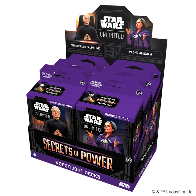Secrets of Power Display Decks - Star Wars Unlimited