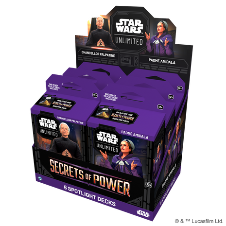 Star Wars Unlimited Spotlight Deck - Secrets of Power– set Genetic - Spotlight Deck
