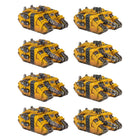 Dit is een foto van het spel Sabre Strike Tank Squadron - Adeptus Astartes te koop bij Speldorado Spellenwinkel Delft