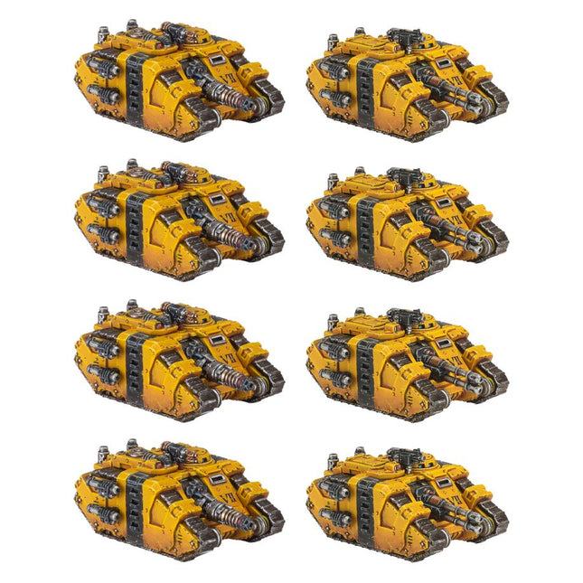 Dit is een foto van het spel Sabre Strike Tank Squadron - Adeptus Astartes te koop bij Speldorado Spellenwinkel Delft
