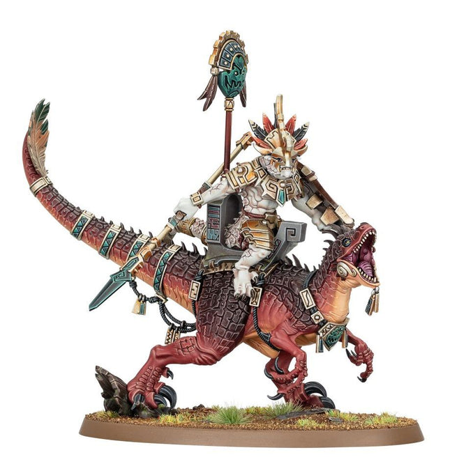 :Saurus Scar-Veteran On Aggradon - Seraphon