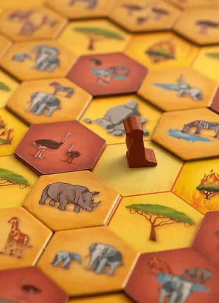 Dit is een foto van het spel Savannah Park te koop bij Speldorado Spellenwinkel Delft