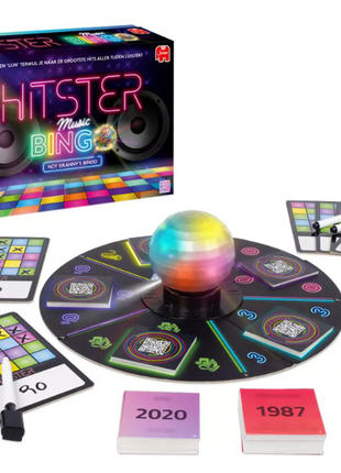 Dit is een foto van het spel Hitster Bingo te koop bij Speldorado Spellenwinkel Delft