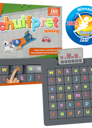 Schuifpret Spelling