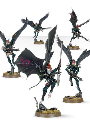 Dit is een afbeelding van het miniatuur Scourges - Drukhari voor het spel Warhammer, te koop bij Tabletop Miniature Wargames spellenwinkel Speldorado in delft