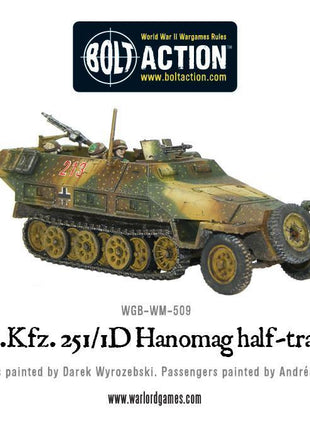 Dit is een foto van het spel Sd.Kfz 251/1 Ausf D Hanomag te koop bij Speldorado Spellenwinkel Delft