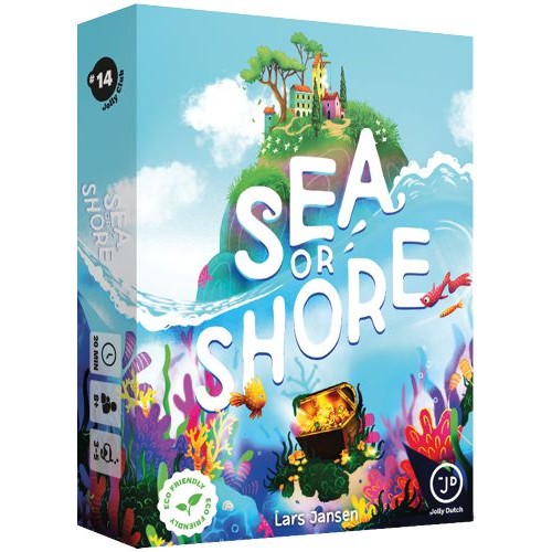 Dit is een foto van het spel Sea or Shore - NL - EN te koop bij Speldorado Spellenwinkel Delft