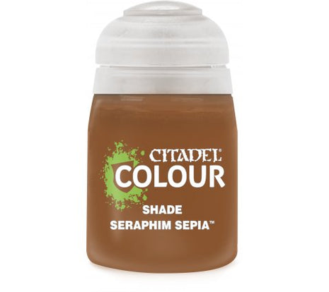 24-23 - Seraphim Sepia - Paint - Shade - verf – verf en gereedschap voor miniaturen