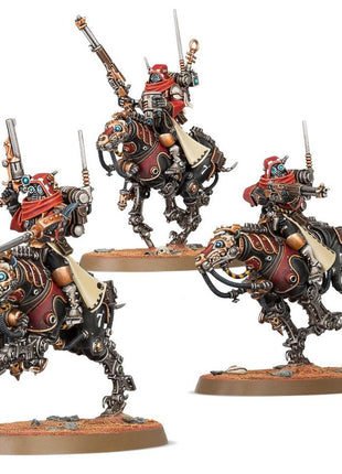 Dit is een afbeelding van het miniatuur Serberys Raiders - Adeptus Mechanicus voor het spel Warhammer, te koop bij Tabletop Miniature Wargames spellenwinkel Speldorado in delft