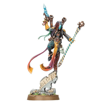Dit is een afbeelding van het miniatuur Shadowseer - Aeldari voor het spel Warhammer, te koop bij Tabletop Miniature Wargames spellenwinkel Speldorado in delft