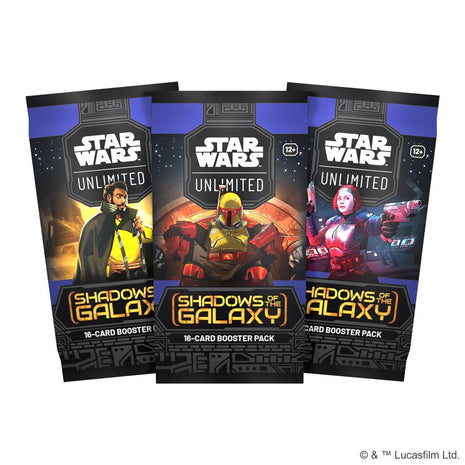 Dit is een foto van het spel Shadows of the Galaxy  - Star Wars Unlimited te koop bij Speldorado Spellenwinkel Delft