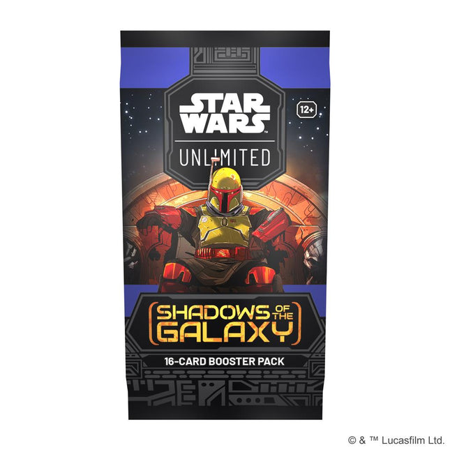 Dit is een foto van het spel Shadows of the Galaxy  - Star Wars Unlimited te koop bij Speldorado Spellenwinkel Delft