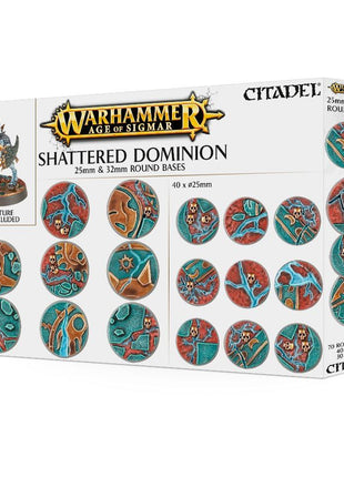 Warhammer Age of Sigmar Shattered Dominion 25 & 32Mm Round Bases - Age of Sigmar– AoS miniaturen set