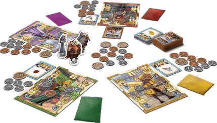 Dit is een foto van het spel Sheriff of Nottingham 2e Editie -EN te koop bij Speldorado Spellenwinkel Delft