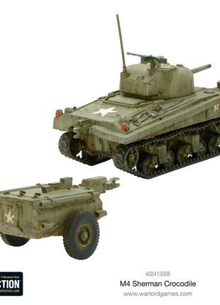 Dit is een foto van het spel Sherman Crocodile Flamethrower Tank te koop bij Speldorado Spellenwinkel Delft