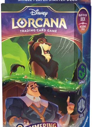 Disney Lorcana Shimmering Skies - Starter Deck - Scar & Kronk– set Shimmering Skies - Starter