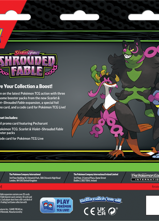 Pokémon TCG Shrouded Fable 3BB  – set Shrouded Fable - Booster