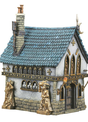 Dit is een afbeelding van het miniatuur Sigmarite Chapel Of The Empire - Old world voor het spel Warhammer, te koop bij Tabletop Miniature Wargames spellenwinkel Speldorado in delft