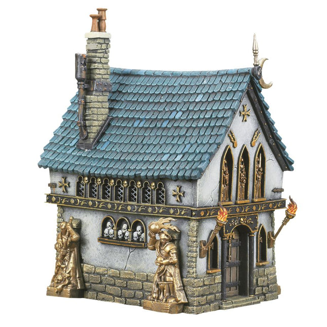 Dit is een foto van het spel Sigmarite Chapel Of The Empire - Old world te koop bij Speldorado Spellenwinkel Delft