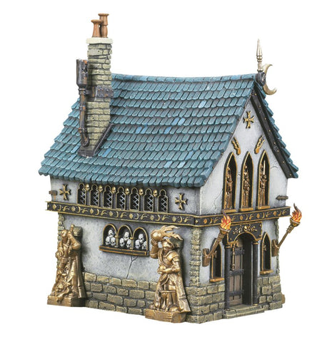 Dit is een afbeelding van het miniatuur Sigmarite Chapel Of The Empire - Old world voor het spel Warhammer, te koop bij Tabletop Miniature Wargames spellenwinkel Speldorado in delft