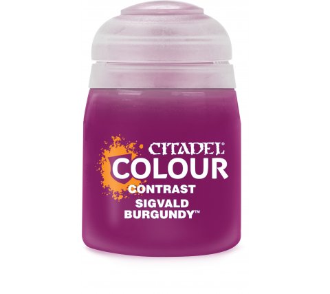 29-64 - Sigvald Burgundy - Paint - Contrast