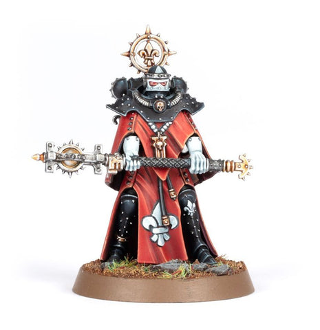 Dit is een afbeelding van het miniatuur Sister Dogmata- Adepta Sororitas voor het spel Warhammer, te koop bij Tabletop Miniature Wargames spellenwinkel Speldorado in delft