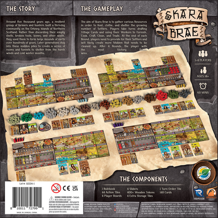 Dit is een foto van het spel Skara Brae te koop bij Speldorado Spellenwinkel Delft