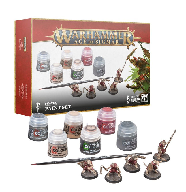 Skaven + Paint Set - Age of Sigmar