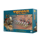 Dit is een afbeelding van het miniatuur Skeleton Chariots - Tomb Kings of Khemri voor het spel Warhammer, te koop bij Tabletop Miniature Wargames spellenwinkel Speldorado in delft
