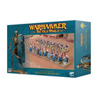 Dit is een afbeelding van het miniatuur Skeleton Warriors - Tomb Kings of Khemri voor het spel Warhammer, te koop bij Tabletop Miniature Wargames spellenwinkel Speldorado in delft