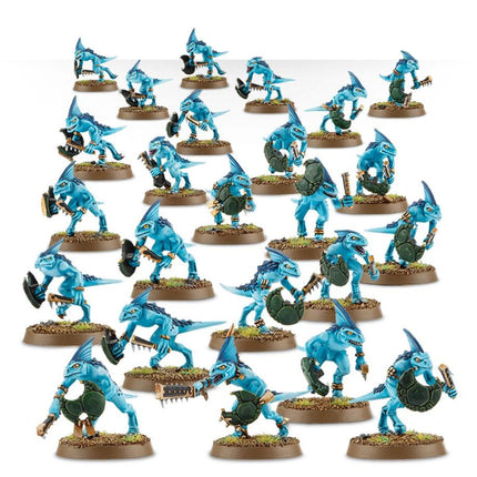 Dit is een foto van het spel Skinks - Seraphon te koop bij Speldorado Spellenwinkel Delft