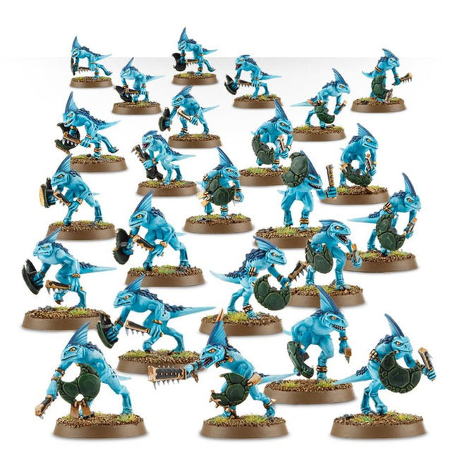 Dit is een foto van het spel Skinks - Seraphon te koop bij Speldorado Spellenwinkel Delft