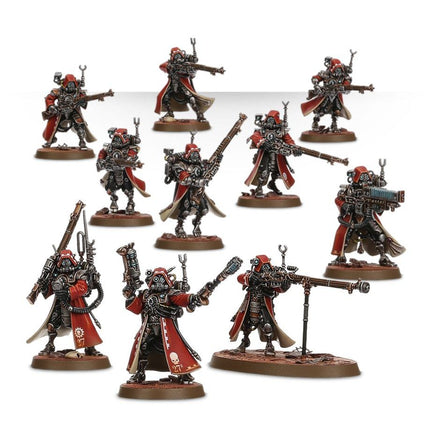 Dit is een afbeelding van het miniatuur Skitarii - Adeptus Mechanicus voor het spel Warhammer, te koop bij Tabletop Miniature Wargames spellenwinkel Speldorado in delft