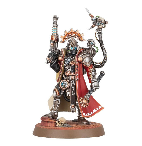 Dit is een afbeelding van het miniatuur Skitarii Marshall - Adeptus Mechanicus voor het spel Warhammer, te koop bij Tabletop Miniature Wargames spellenwinkel Speldorado in delft