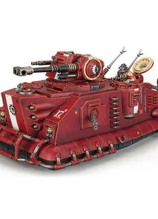 Dit is een afbeelding van het miniatuur Korpius Disintegrator - Adeptus Mechanicus voor het spel Warhammer, te koop bij Tabletop Miniature Wargames spellenwinkel Speldorado in delft
