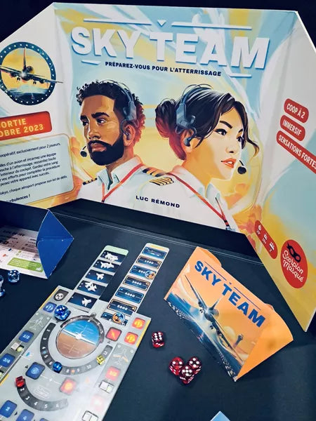 Dit is een foto van het spel Sky team te koop bij Speldorado Spellenwinkel Delft