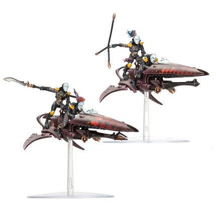 Dit is een afbeelding van het miniatuur Skyweavers - Aeldari voor het spel Warhammer, te koop bij Tabletop Miniature Wargames spellenwinkel Speldorado in delft