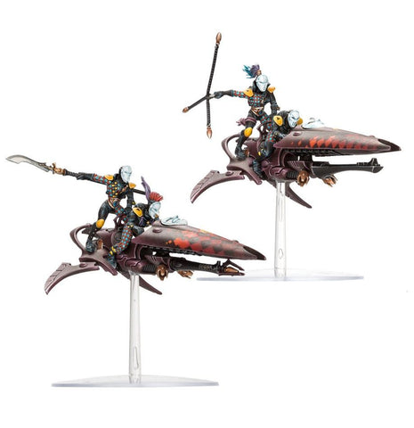 Dit is een afbeelding van het miniatuur Skyweavers - Aeldari voor het spel Warhammer, te koop bij Tabletop Miniature Wargames spellenwinkel Speldorado in delft