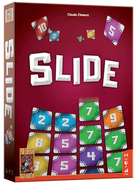 Slide – gezellig kaartspel – 1 tot 6 Spelers