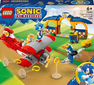 Sonic the Hedgehog Tails' werkplaats en Tornado vliegtuig - 76991, 38538501 van Lego te koop bij Speldorado !