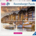 Zonsondergang in Kopenhagen