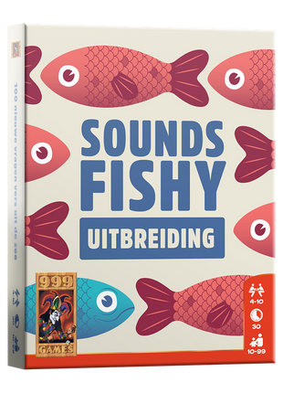 Sounds Fishy uitbreiding – party kaartspel – 4 tot 10 spelers