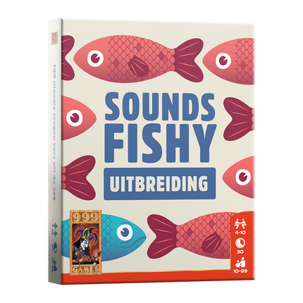 Dit is een foto van het spel Sounds Fishy uitbreiding te koop bij Speldorado Spellenwinkel Delft