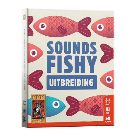 Sounds Fishy uitbreiding – party kaartspel – 4 tot 10 spelers