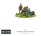 Dit is een foto van het spel Soviet Army 45mm Anti Tank Gun te koop bij Speldorado Spellenwinkel Delft