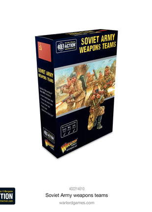 Dit is een foto van het spel Soviet Army Weapons Teams te koop bij Speldorado Spellenwinkel Delft